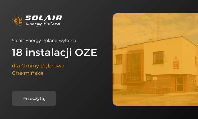 Solair Energy Poland wykona 18 instalacji OZE, w tym pomp ciepła i kolektorów słonecznych