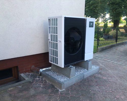 pompa ciepła w Janikowie - Mitsubishi zubadan inverter - studnia chłonna - Solair Energy Poland